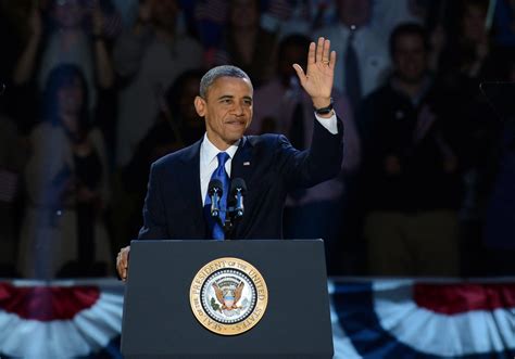 US election 2012: Obama wins second term – as it .